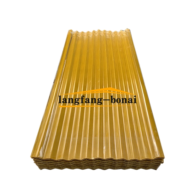 What are the characteristics of Langfang Bonai’s FRP roof sheet and the advantages of the factory?