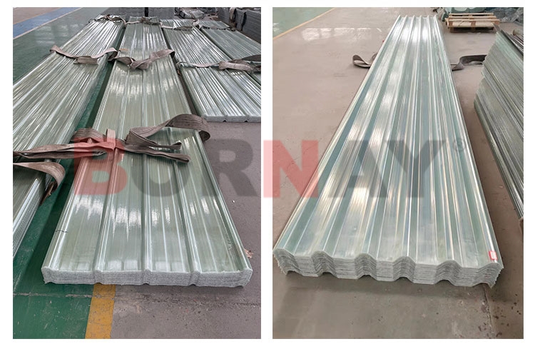 Certified The Manufacturing Process and Material Composition of Langfang Bonai FRP Roof Panel