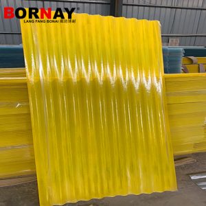 Fiberglass roof transparent skylight corrugated tiles